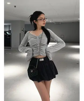 Darich 다리치 레이스 도킹 상의 그레이