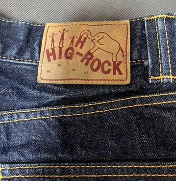 HIG-ROCK 포켓 부착 데님 팬츠 L