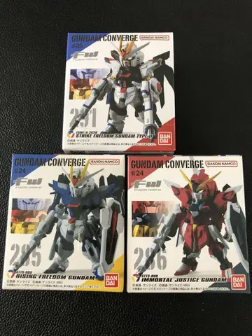 GUNDAM CONVERGE 피규어 3체 세트
