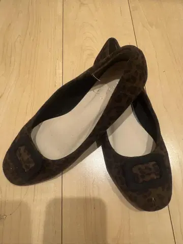 레오파드 무늬 플랫슈즈 7 casita