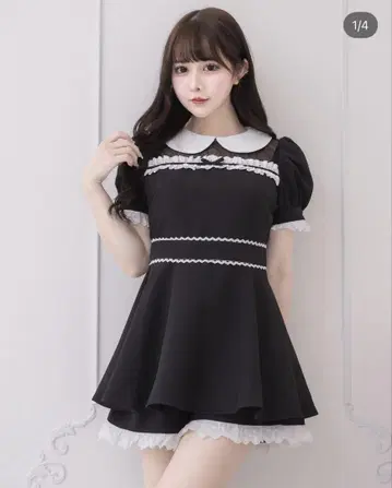 pium 코튼 프릴 도리 셋업