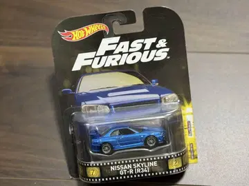 핫휠 와일드 스피드 R34 스카이라인 GTR
