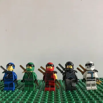 레고 닌자고 닌자 미니 피규어 6종 세트 LEGO 정품
