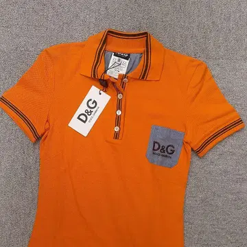 미사용 D&G 폴로 원피스 반팔 사이즈 40