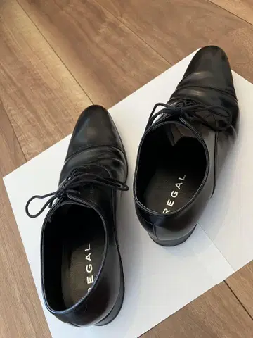 REGAL 블랙 비즈니스 슈즈 가죽 신발 23.5cm 10회 정도 사용