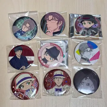 명탐정 코난 극장판 한정 이상윤(아카이 슈이치) 카페 캔뱃지 세트