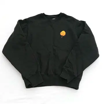 MARMOT CAPITAL LEAF CREW SWT 블랙 트레이닝복