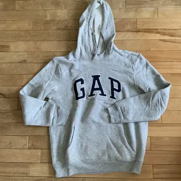 새상품급 GAP 그레이 후드티 후드 부착