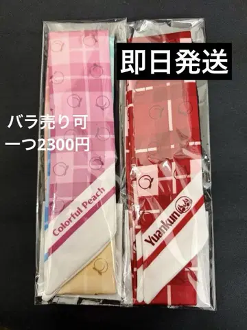 카라피치 파라다이스 리본 스카프 카라피치 Ver 컬러풀 피치 유안군