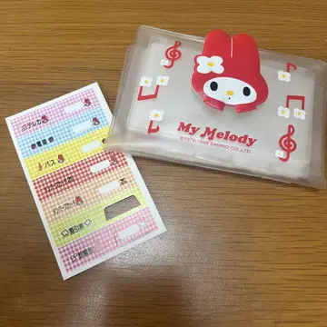 마이멜로디 카드 포켓 파일 헤이세이 레트로 1998 당시 물건 산리오