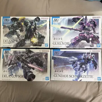 HG 1/144 수성의 마녀 건담 프라모델 세트 E