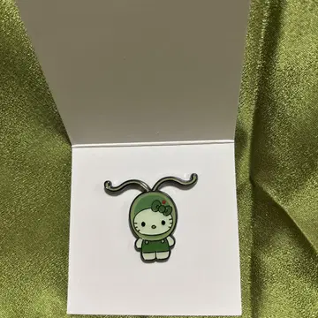 오사카 간사이 엑스포 일본관 키티 핀 배지 코나미 리무시