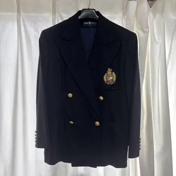 Ralph Lauren 네이비 더블 브레스트 자켓 9