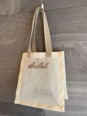 LUDLOW 메쉬 토트백 Salut