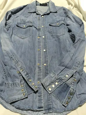 리치움 데님 셔츠