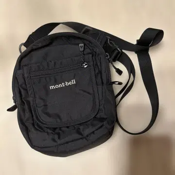 mont-bell 블랙 숄더백 블랙