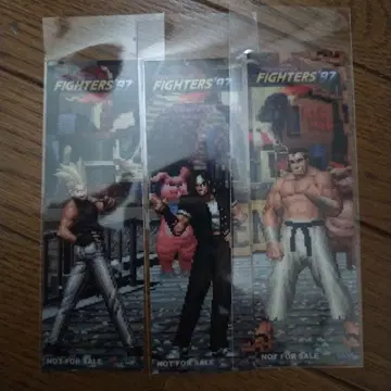 KOF97 주인공 팀 클리어 책갈피 세트