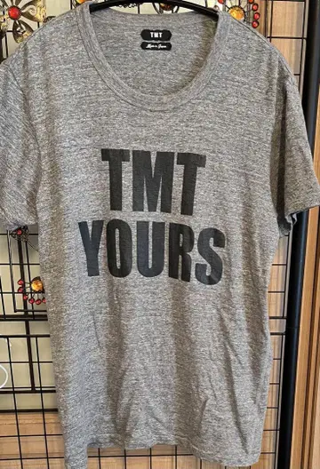TMT YOURS BIG3 프린트 반팔 티셔츠 M 사이즈
