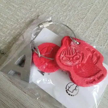 새상품* 키링 리틀미이 알파벳 참 핀란드 엘크 가죽