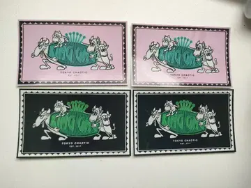 King Gnu 킹 누 스티커 미니스톱 올 프리 2종 4장