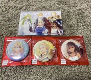 차야마치 최애 페스티벌 fate/strange fake 캔뱃지 브로마이드