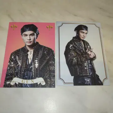 3대째 KINGDOM 추가 굿즈 이와타 타카노리 포토 카드 2종 세트