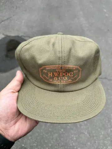 HW dog &co 도그 트래커 캡 올리브 새상품 사이즈