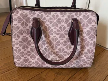 Kate Spade 플라워 코팅된 캔버스 미디엄 사첼