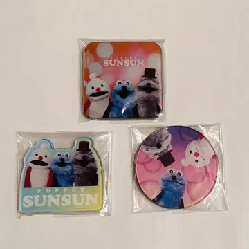 puppet sunsun 퍼펫 스순 캐릭터 자석 3종 세트