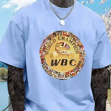 WBC 티셔츠 복싱