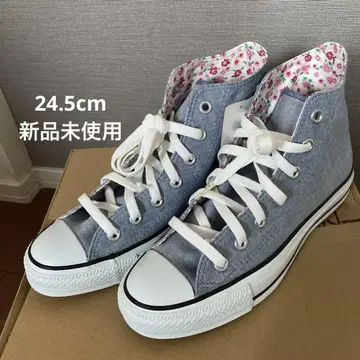 컨버스 여성용 스니커즈 하이컷 24.5cm 미사용 새상품