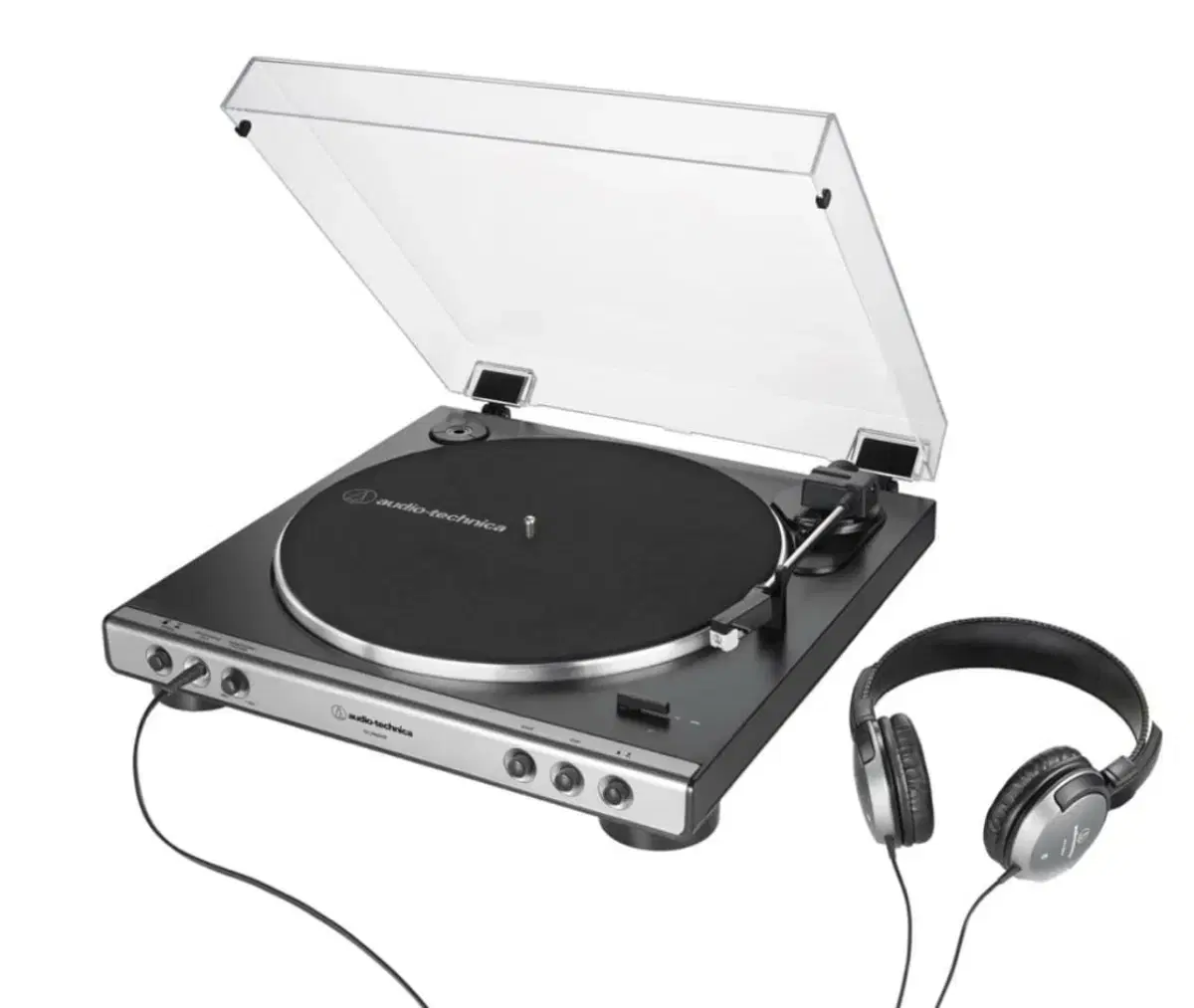 Audio-Technica AT-LP60XHP Automatic Belt-Drive Turntable & Headphones