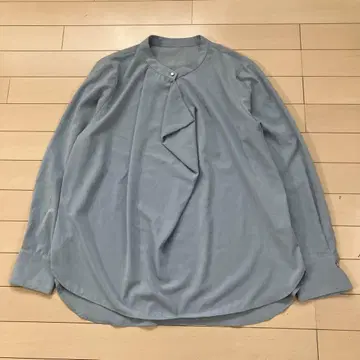 6.23 JUNKO SHIMADA 준코 시마다 블라우스 블루 L