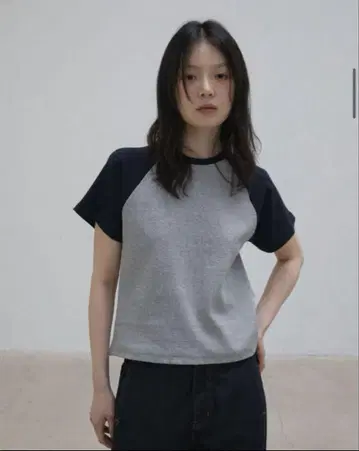 Scheme Raglan T-Shirt ohotoro 네이비