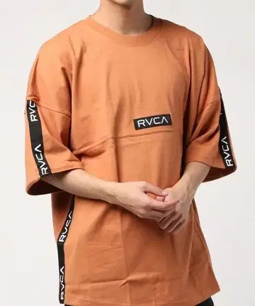 RVCA 루카 빅 실루엣 티셔츠 M 박스 로고