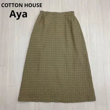 COTTON HOUSE Aya 울 타이트 스커트 일본제
