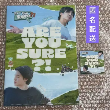 BTS AreYouSure 지민 정국 팝업 파일