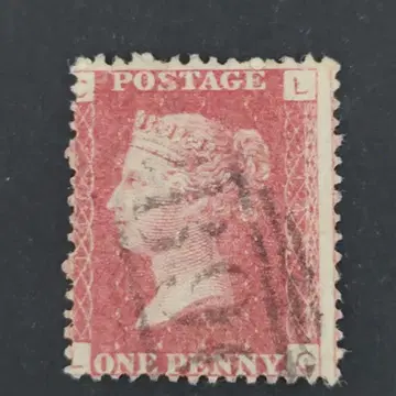 희귀우표)1872년 영국 퀸빅토리아 페니레드기념 우표Queen Vi 브랜드