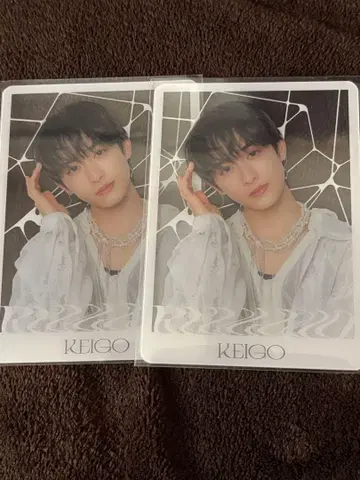 류구우 미야기 제로 제로 클리어 트레이딩 카드 KEIGO 2장