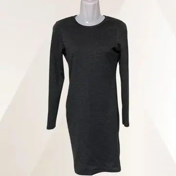 자라 트라팔룩 원피스 블랙 여성용 긴팔 라운드넥