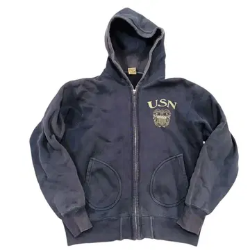 Buzz Rickson USN 지퍼 후드티 버즈릭슨 US NAVY