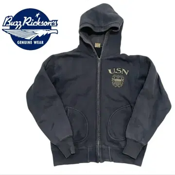 Buzz Rickson USN 지퍼 후드티 버즈릭슨 US NAVY