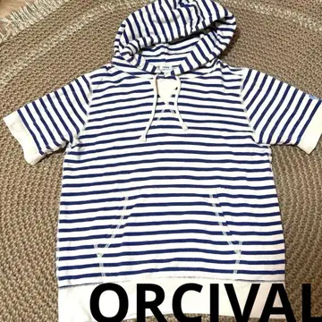ORCIVAL 후드 부착 반팔 트레이닝복