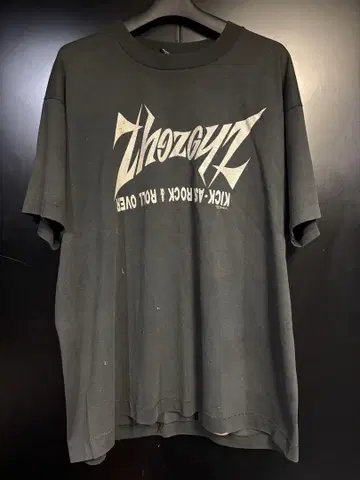 초레어 90년대 당시 제품 thozeyz 티셔츠 빈티지 XL USA제