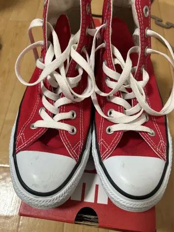 CONVERSE Chuck Taylor All Star 레드 하이컷