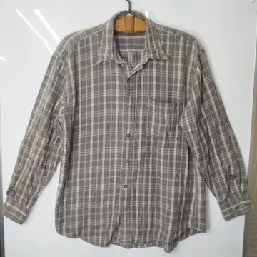 유니클로 올드 유니클로 플란넬 셔츠 XL 네이비 택