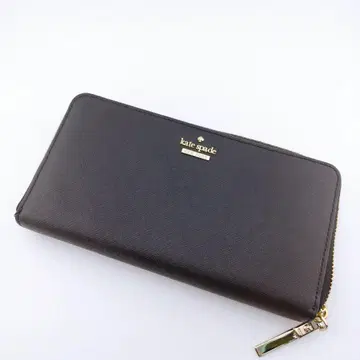kate spade 장지갑 블랙 라운드 지퍼