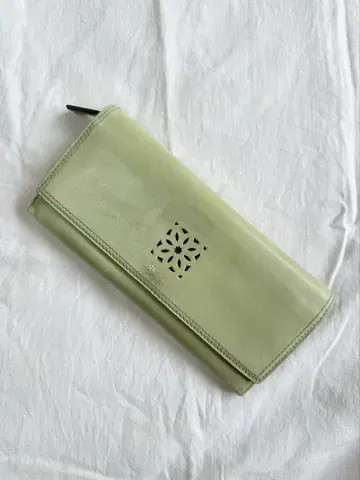 genten 피코 애플 그린 장지갑