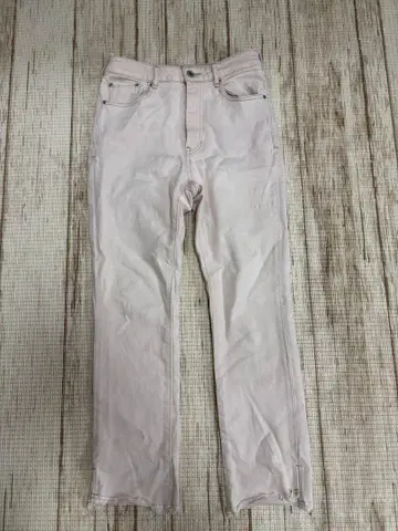 spick&span 스픽 앤 스팬 데님 화이트 데님 팬츠