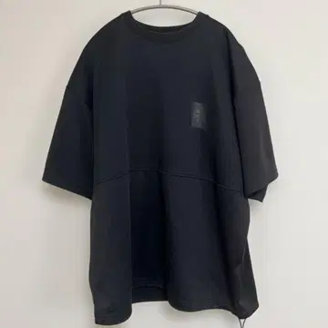 CAMP7 블랙 티셔츠 오버 사이즈 반팔